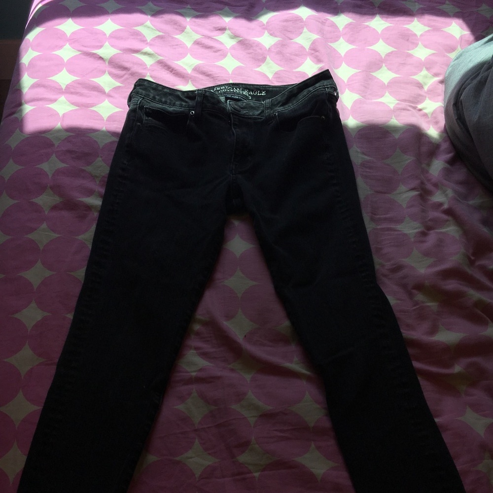 American Eagle Black Skinny Jeans