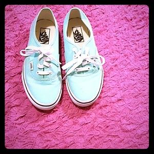 Turquoise Vans