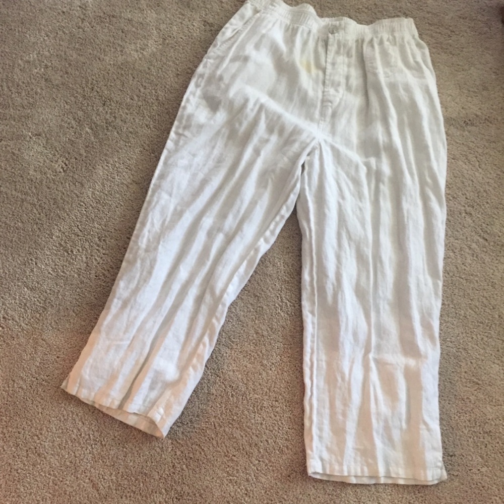 White pants