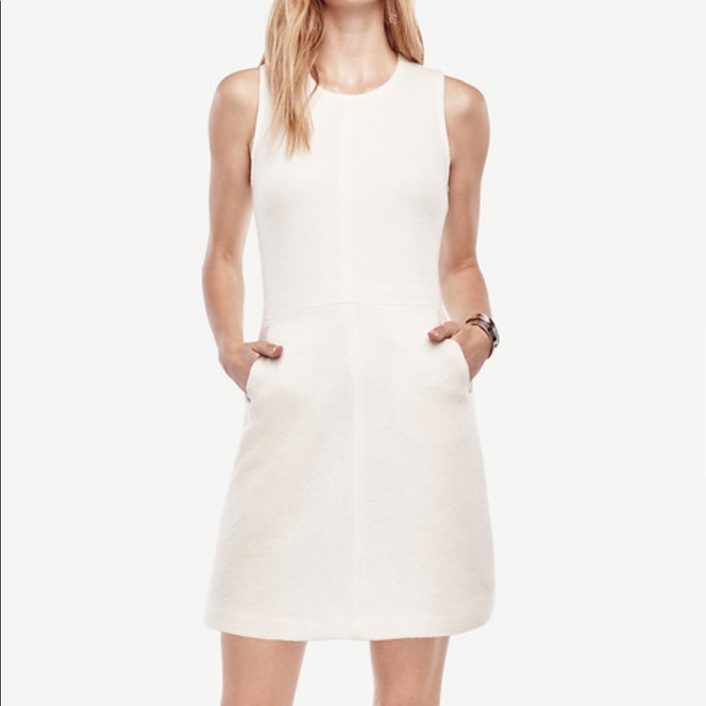 Wool Sleeveless Sweater Dress