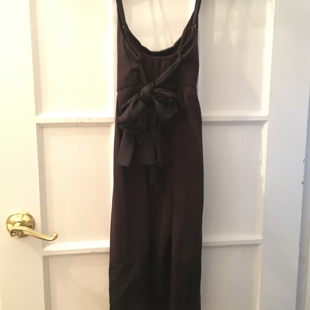 Theory Black Dress with Tie Back - Excellent!