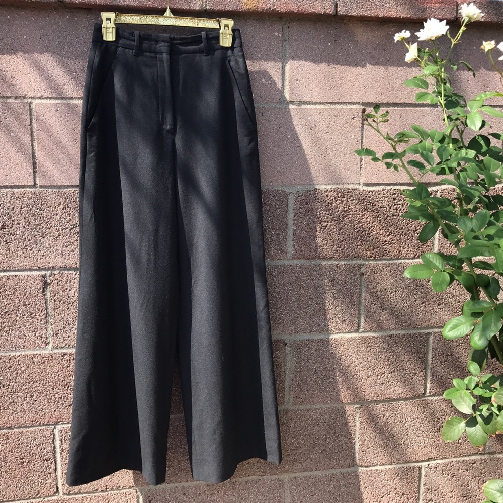 Prada high-waisted women's wide leg trousers