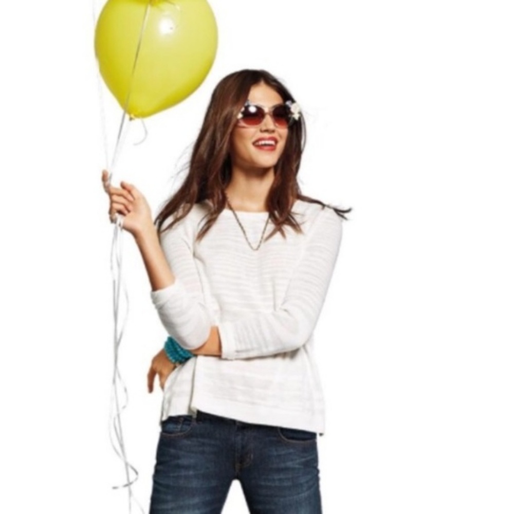 Cabi Sophia sweater (chalk) Spring 2016 XS