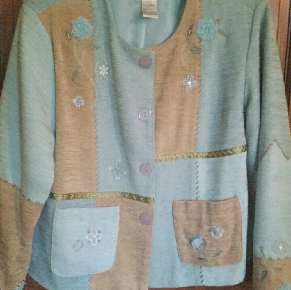 Vintage patchwork jacket