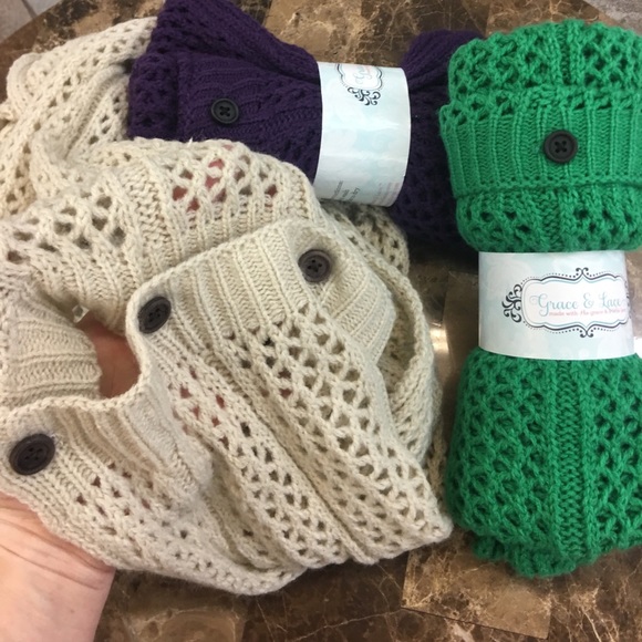 Grace & Lace Knitted Scarf - Picture 2 of 5