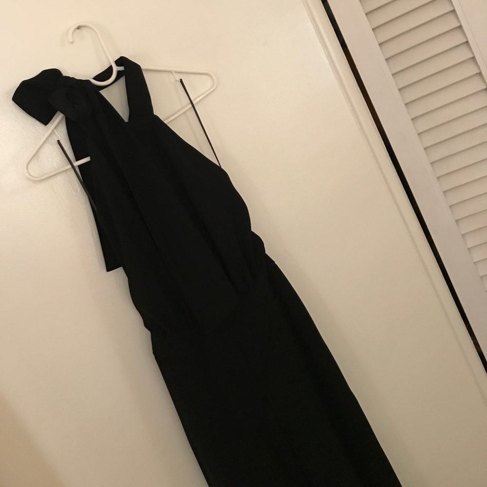 ABS halter jumpsuit