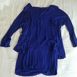 Royal Blue Dolman sleeve Top