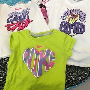 Nike shirts (3) all 3T