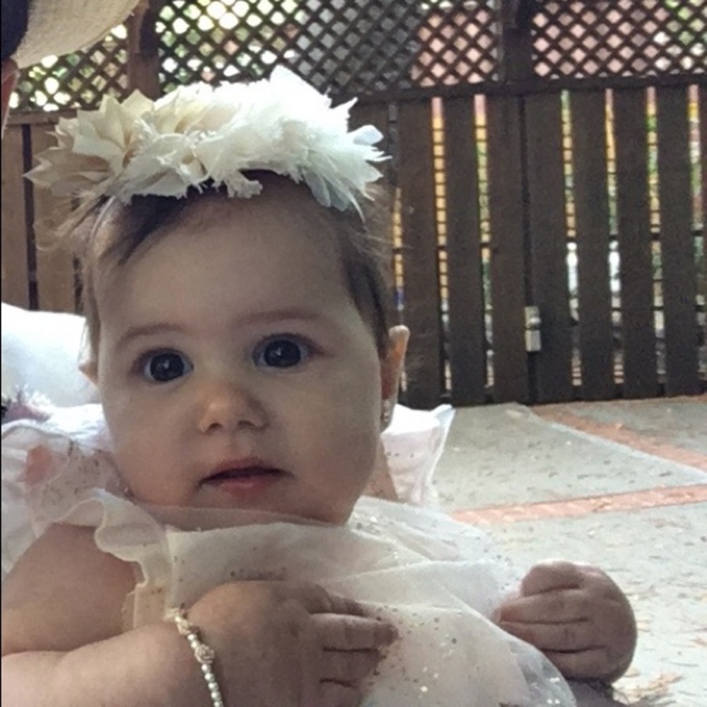 Marie Chantal Stud Sparkle Baby Girl Dress - Picture 2 of 7