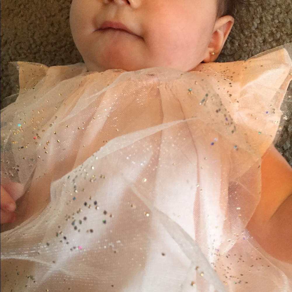 Marie Chantal Stud Sparkle Baby Girl Dress - Picture 4 of 7