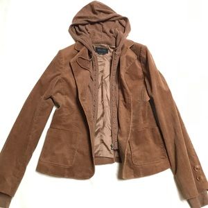 BCBG stud corduroy jacket