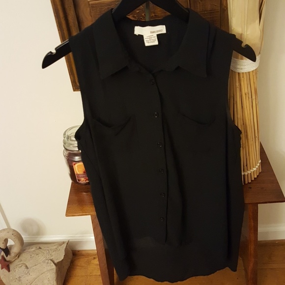 Black button down shirt - Picture 3 of 6