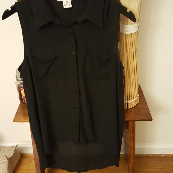 Black button down shirt - Picture 6 of 6