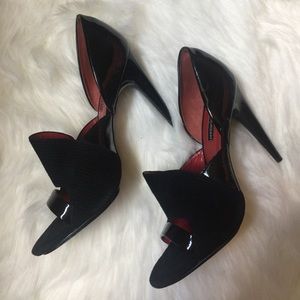 Charles Jourdan black heels