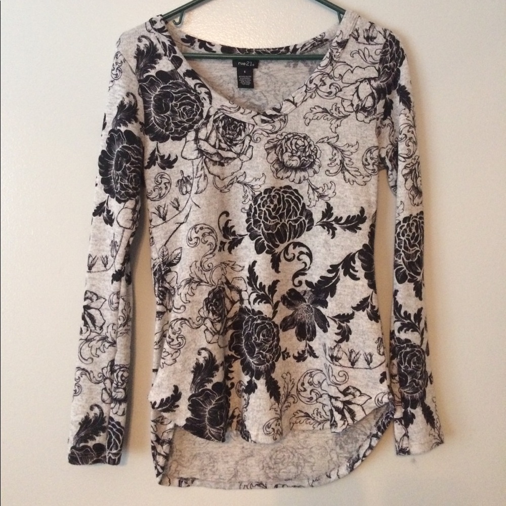 Floral Sweater