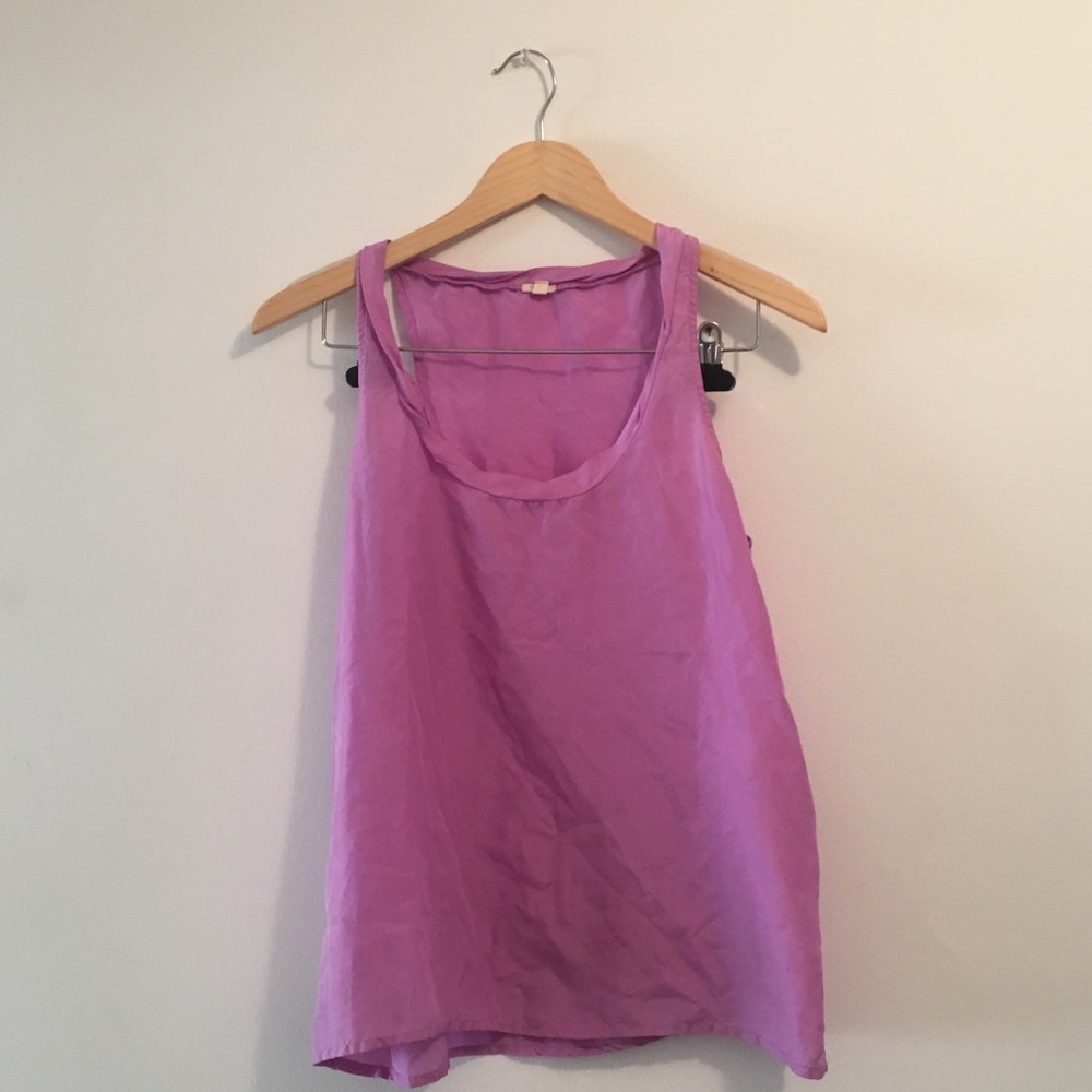 Silk J.Crew Tank