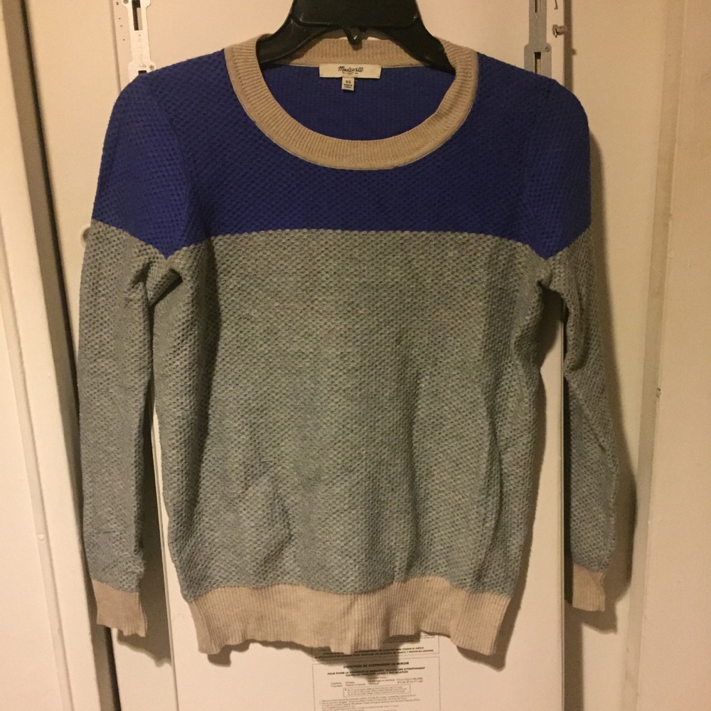 Madewell waffle sweater