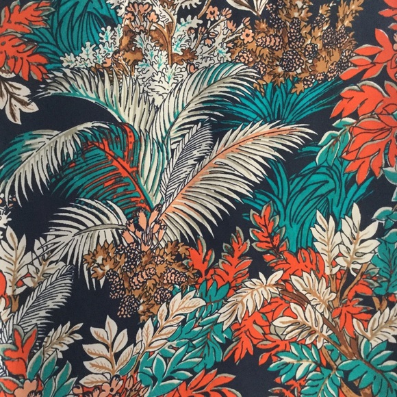 Lucky Brand XS Presley Tank 100% Silk Floral - Picture 4 of 8