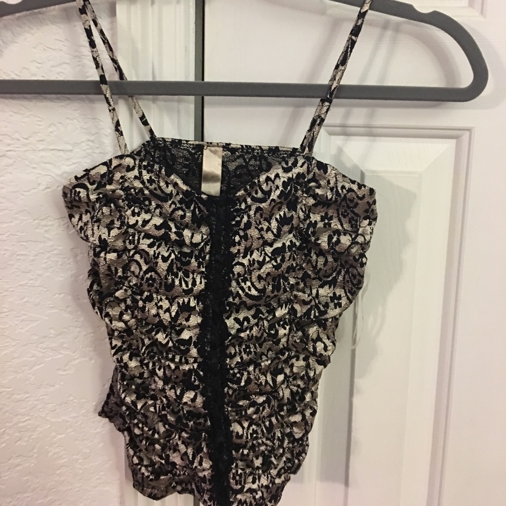 Monaco tank cropped shorter S fits like