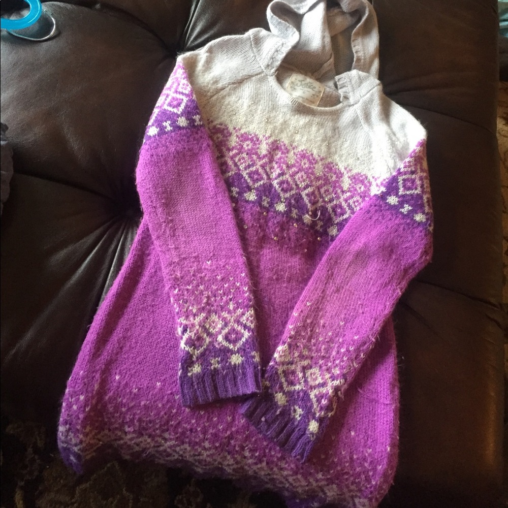 Girls sweater dress