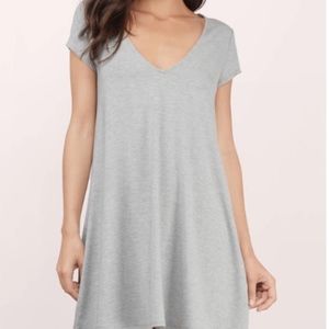 "Show Me Off" Grey Shift Dress