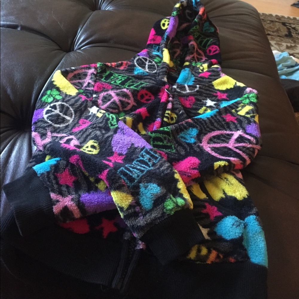Girl hooded jacket