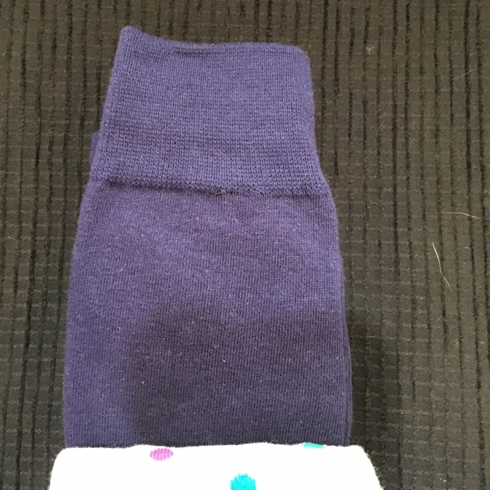 NWT Funky Socks 3 pack Gray with Polka Dots - Picture 4 of 7