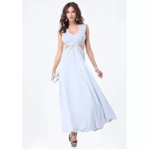 Bebe Cutout Bandage Gown