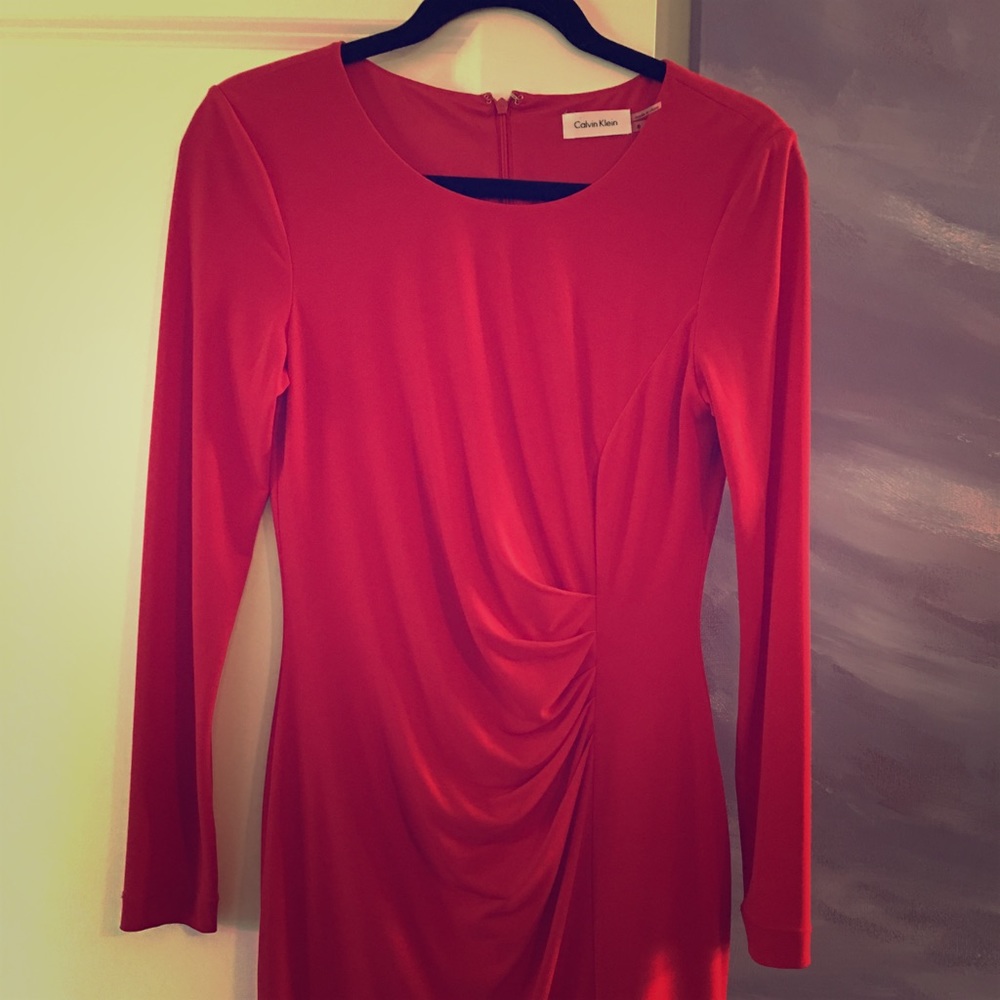 Calvin Klein Red Dress
