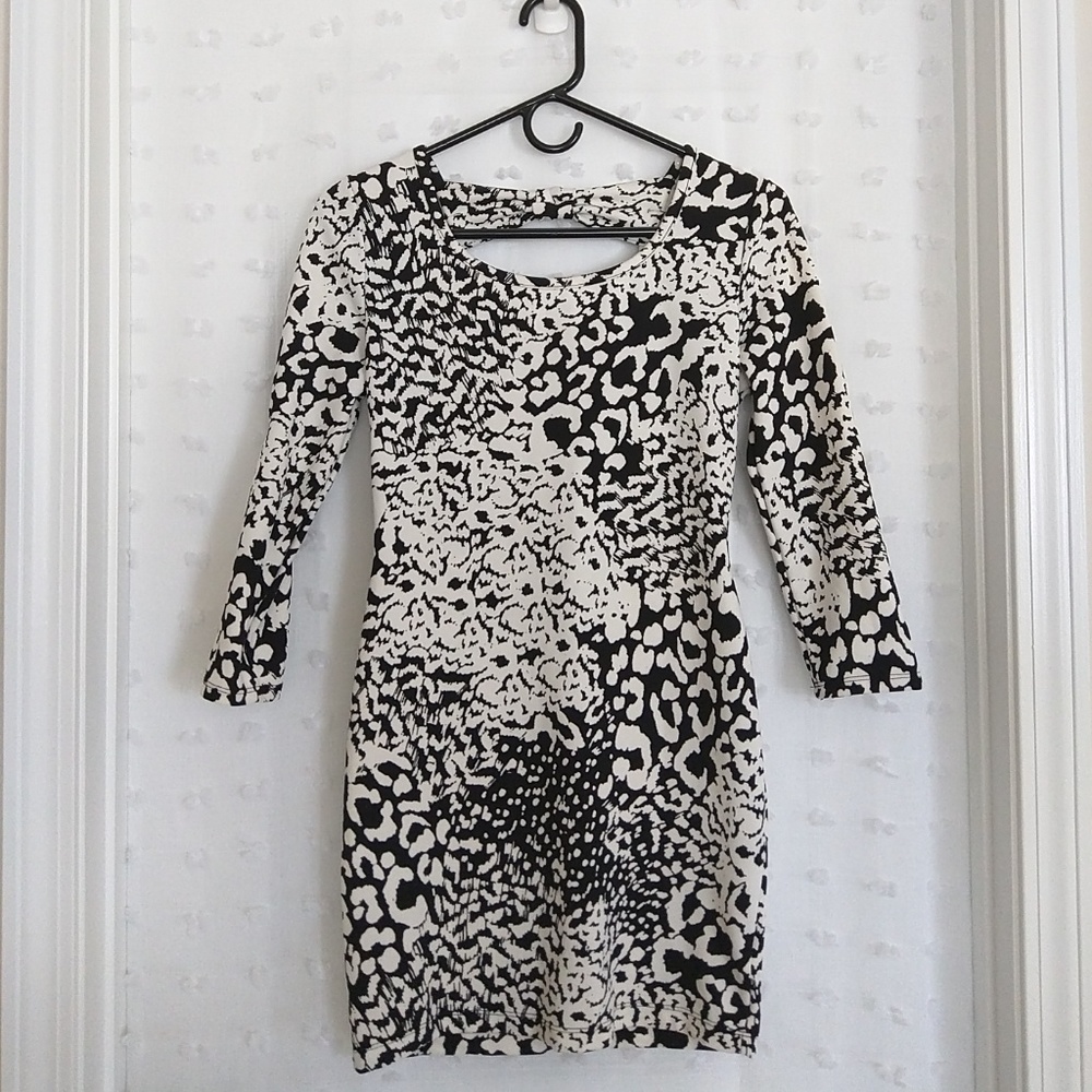 Little Black & White Dress