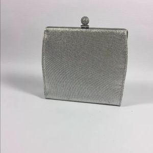 Women's Vintage Metallic Synthetic Clutch Bag.
