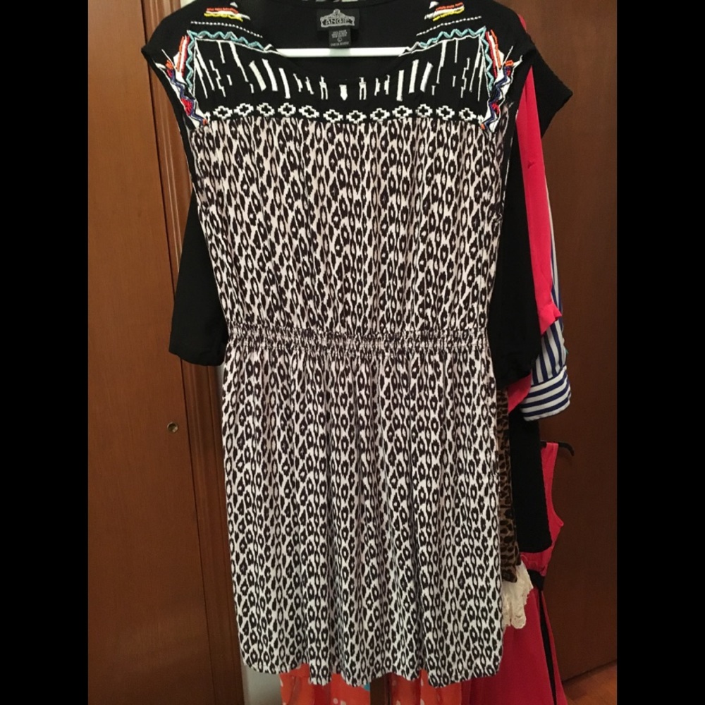 Beaded dress from The Buckle