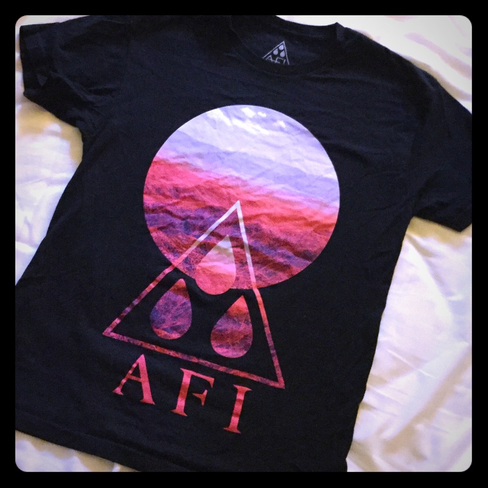 🔥 AFI 2017 THE BLOOD TOUR T-SHIRT ADULT SZ SMALL