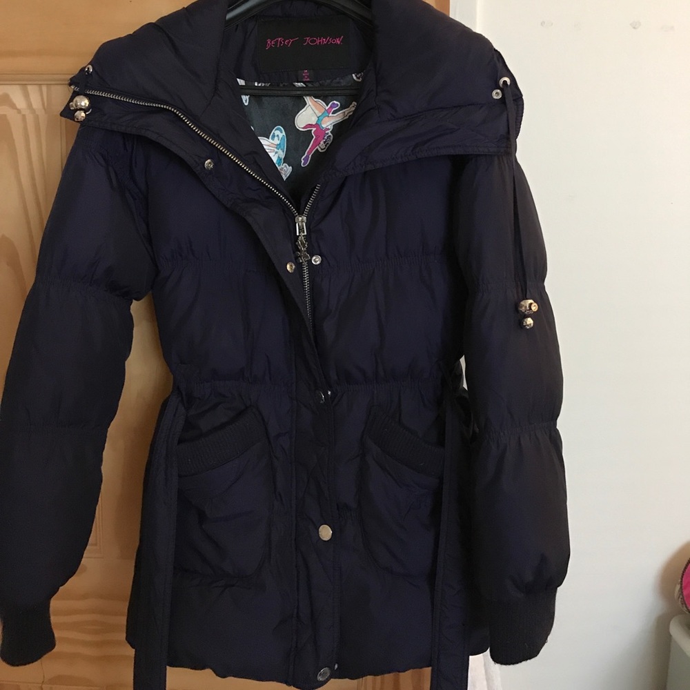 Betsey Johnson women's winter coat Medium