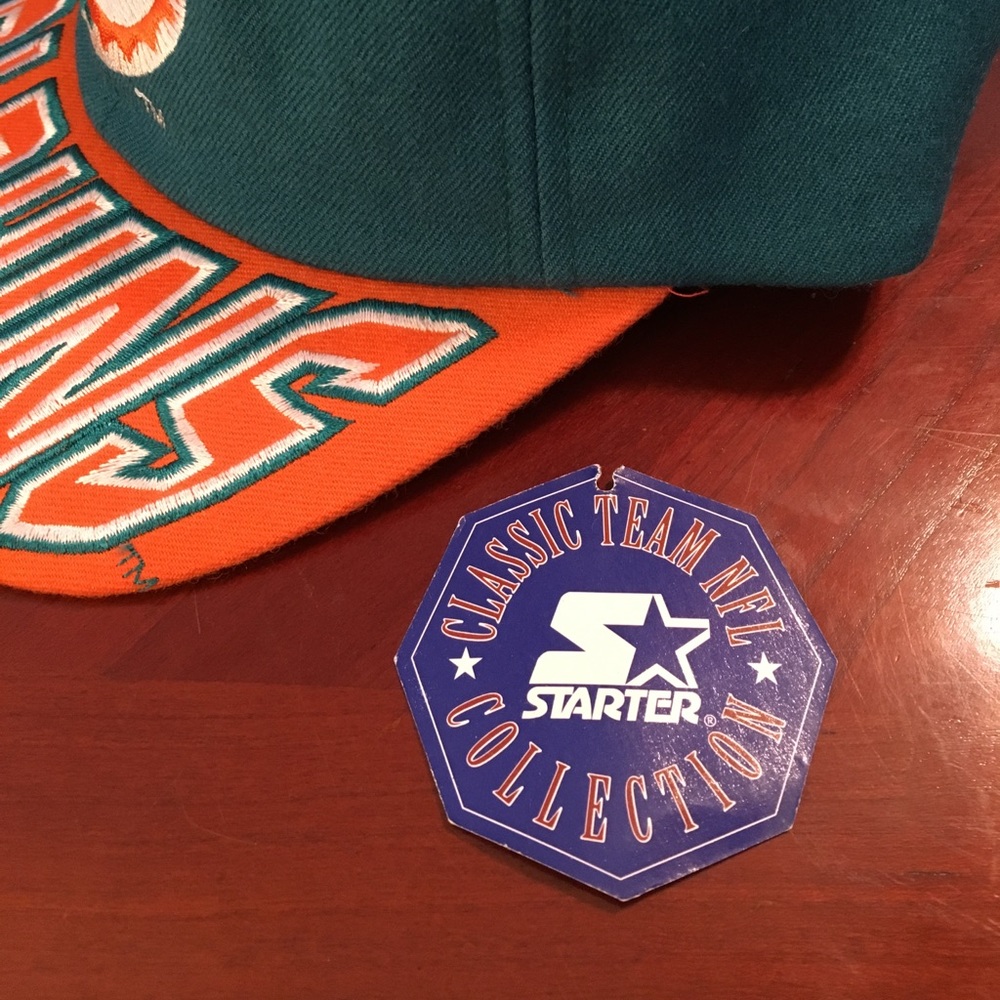 VINTAGE STARTER MIAMI DOLPHINS HAT - Picture 6 of 7