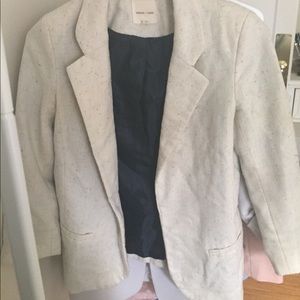 White/Cream Urban Outfittes Blazer