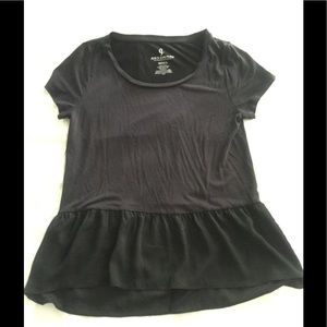 Juicy Couture Peplum Top-black