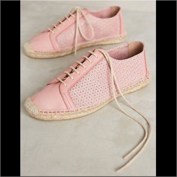Anthropologie Perforated Leather Sneakers - Picture 4 of 5