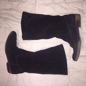 Nine West Black Suede Boots