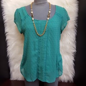 LC Lauren Conrad Green Top