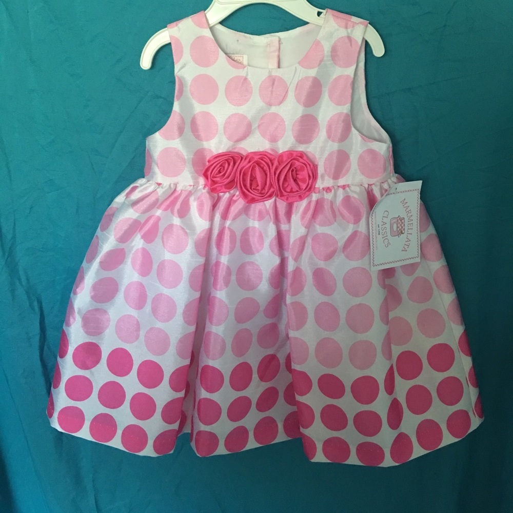 Pink toddlers dress