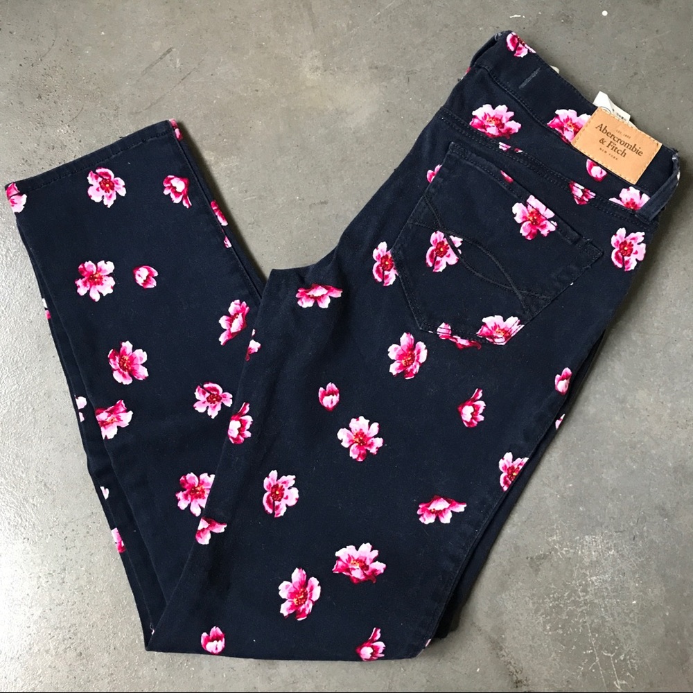 Abercrombie & Fitch Jegging Floral