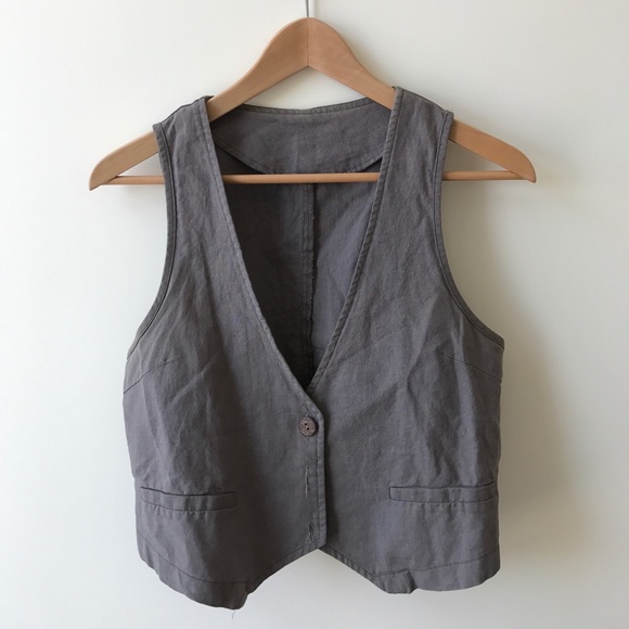 🐨 Simple Brown Vest 🐨 - Picture 1 of 3