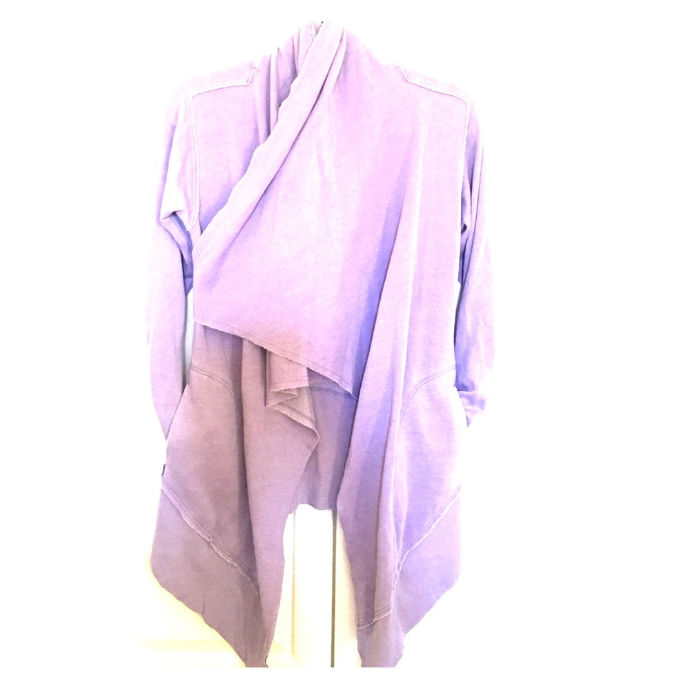 Soft wrap sweater