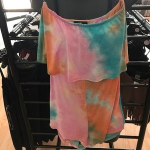 Sorbet colored romper