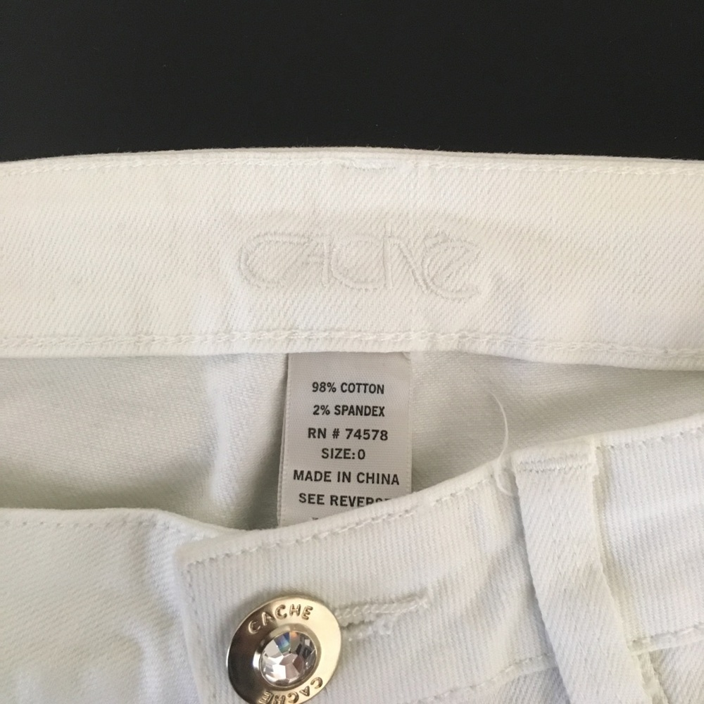 Cache white dressy pants