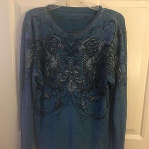 Large mens Affliction long sleeve