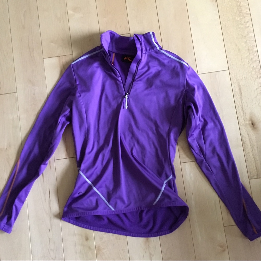 Kjus purple quarter zip