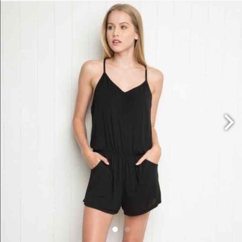 Brandy Melville black romper