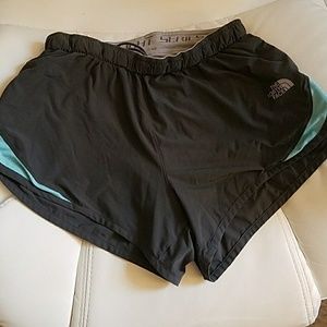 North Face running shorts